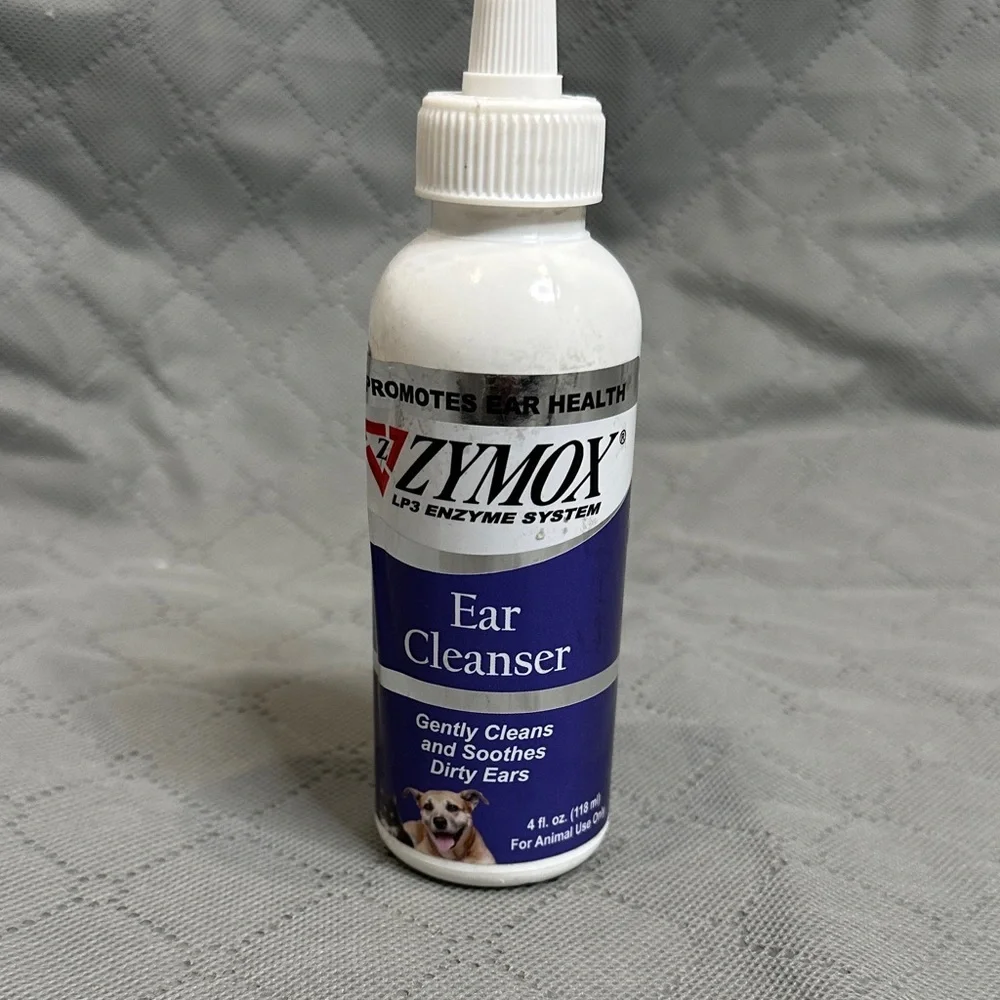 Zymox Ear Cleanser Dogs Dog Ear Enzymatic System Gentle Soothing Cleaning NWT